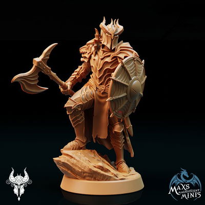 Red Dragon Knight - Maxs Magnificent Minis