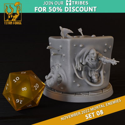 Cubo Gelatinoso - Mortal Enemies - Titan Forge