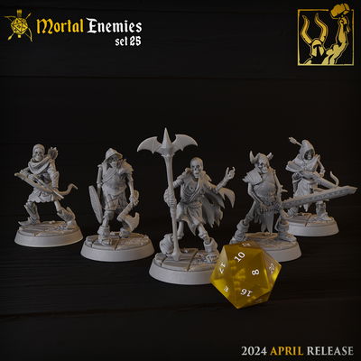 Esqueletos - Mortal Enemies - Titan Forge