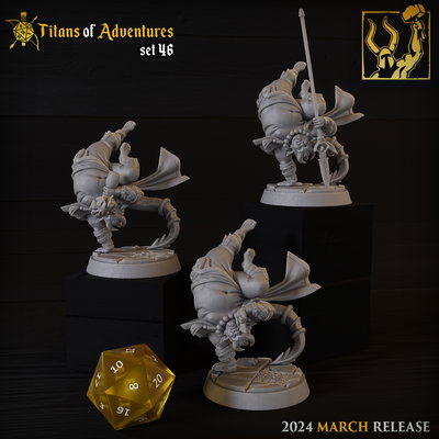 Monje Tiefling - Titan Forge