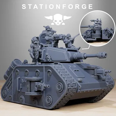 Battle Tank - GrimGuard - Station Forge
