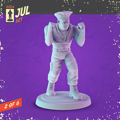 Guile - Street Fighter - Pop Minis