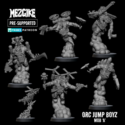 Jump Boyz Mob - Orcos - Mezgike