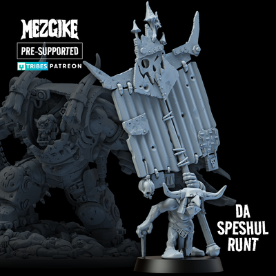 Da Speshul Runt Banner - Orcos - Mezgike