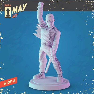 Freddie Mercury - Musicos - Pop Minis