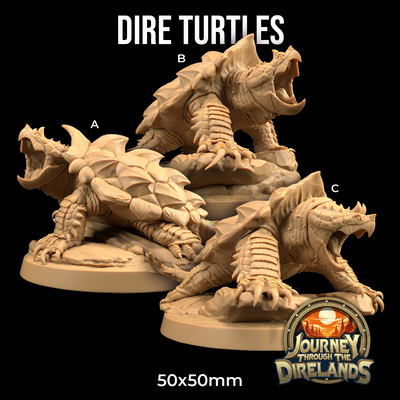 Tortugas - Dire Turtles - Journey through the Direlands