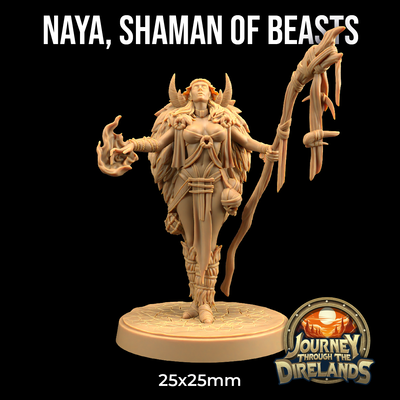 Naya, Chaman de las Bestias - Journey through the Direlands