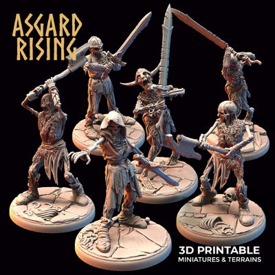 Guerreros Esqueletos - Asgard Rising