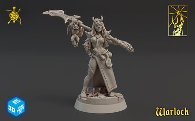 Warlock - Tiefling - Titan Forge