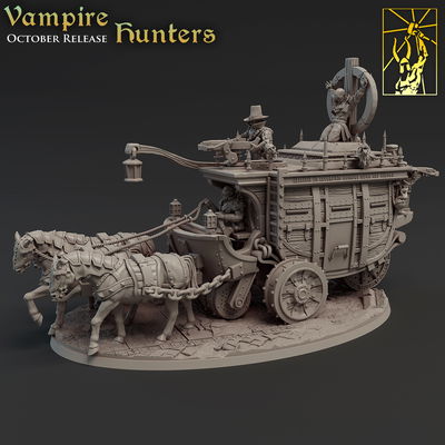 Carruaje - Cazadores de Vampiros - Titan Forge