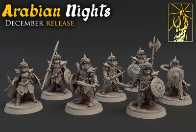 Guerreros - Arabian Nights- Titan Forge