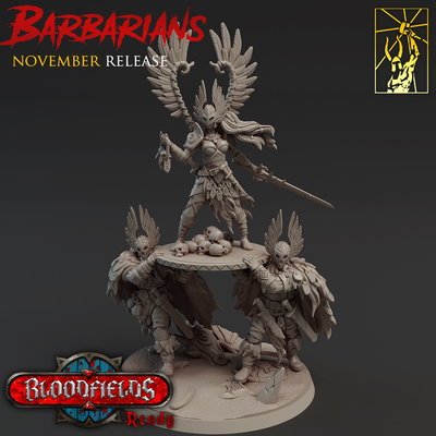 Barb Vindicta Raid Queen - Barbaros - Titan Forge