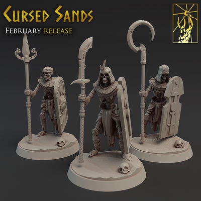 Esqueletos Ancestrales - Cursed Sands - Titan Forge