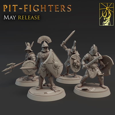 Gladiadores (Multiparte) - Pit Fighters - Titan Forge
