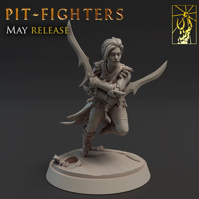 Evelyn No Mercy Pierce - Pit Fighters - Titan Forge
