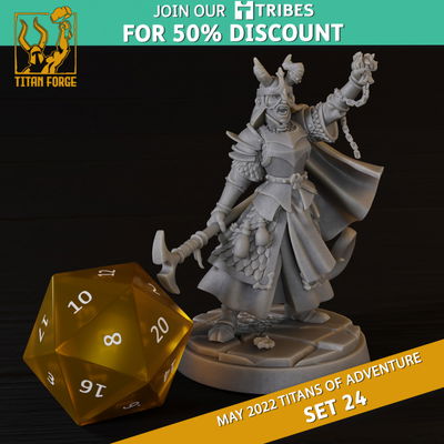 Clerigo Tiefling - Titan Forge