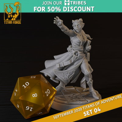 Conjurador Tiefling - Titan Forge