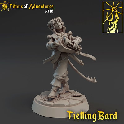 Tiefling Bardo - Titan Forge