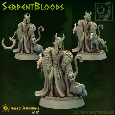 Necromante Tiefling - Titan Forge