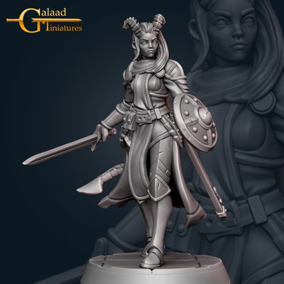 Guerrera Tiefling - Galaad
