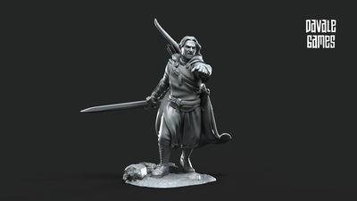 Madir, Captain of Rangers - Grey Castle -  Davale Games