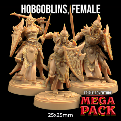 Hobgoblins (Female) - Dungeon Classics