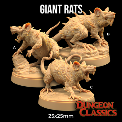 Ratas Gigantes - Dungeon Classic