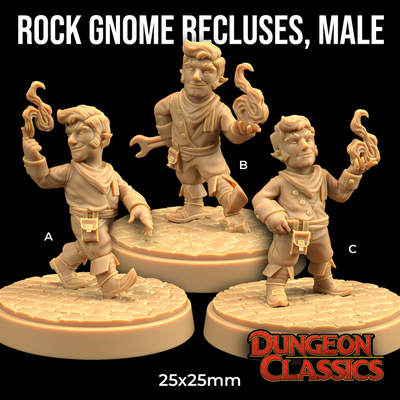 Gnomos Ermitaños de la Roca - Dungeon Classic