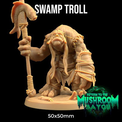 Swamp Troll- Return to the Mushroom Bayou