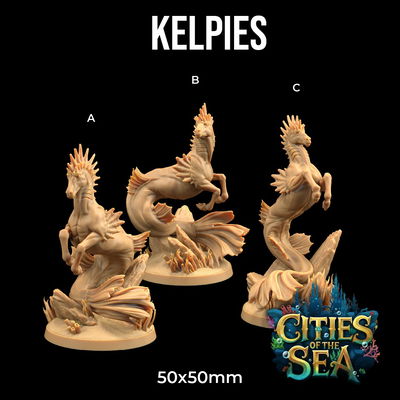 Kelpies (caballos de mar) - Cities of the Sea