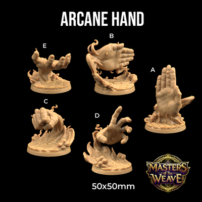 Manos Arcanas (Humanoides) - Masters of the Weave