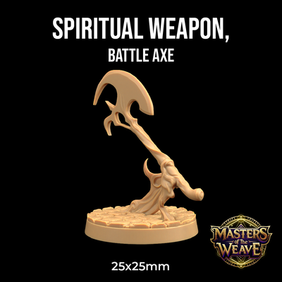 Hacha de Batalla Espiritual - Masters of the Weave
