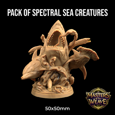 Manada de Animales Marinos Espectrales - Masters of the Weave