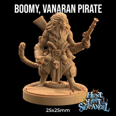Boomy, Vanaran Pirate - The Last Sea Angel