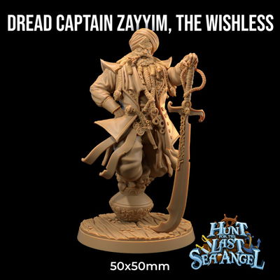 Dread Captain Zayyim, The Wishless (Genio) - The Last Sea Angel