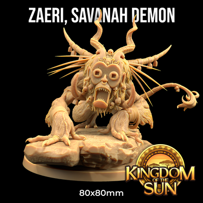 Zaeri, Demonio de la Sabana  - Kingdom of the Sun