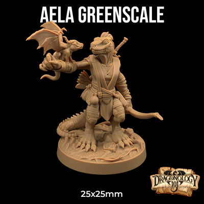 Aela Greenscale - Dragonology