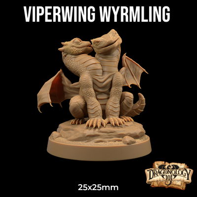Viperwing Wyrmling - Dragonology