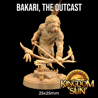 Bakari, the Outcast (Lion Folk)  - Kingdom of the Sun