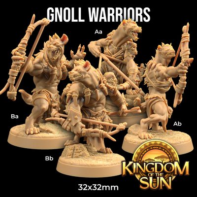 Guerreros Gnolls - Kingdom of the Sun