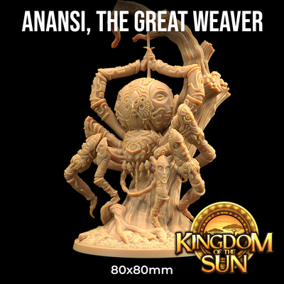 Anansi, The Great Weaver - Kingdom of the Sun