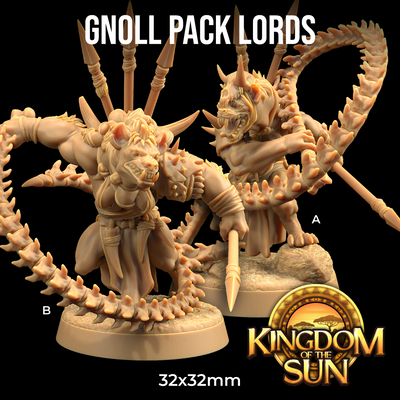 Gnoll Pack Lords- Kingdom of the Sun