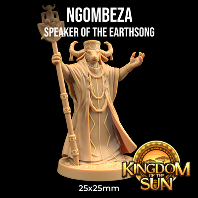 Ngombeza, Speaker of the Earthsong  - Kingdom of the Sun