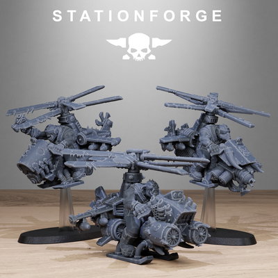 Helicopters - Orkaz - Station Forge