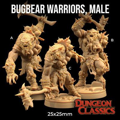 Bugbear Guerreros  - Dungeon Classic