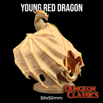 Young Red Dragon - Dungeon Classic