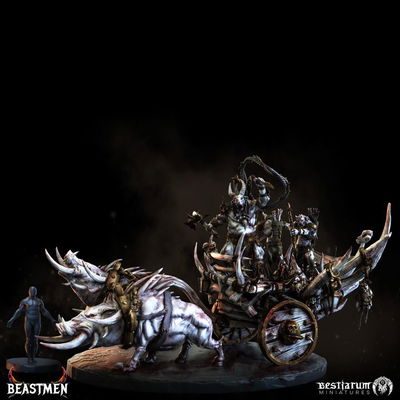 Capra Chariot - Beastman - Bestiarum