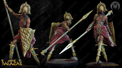 Exalted Spears - Court of Balazar - Bestiarum
