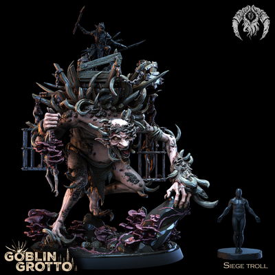 Siege Troll - Goblin Grotto - Bestiarum