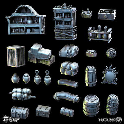 Alchemic Equipment - Alchemic Order - Bestiarum